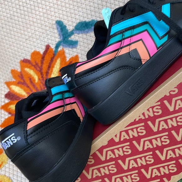Vans Men’s Lowland Cc Fader Black/Multi sneakers - Picture 15 of 16